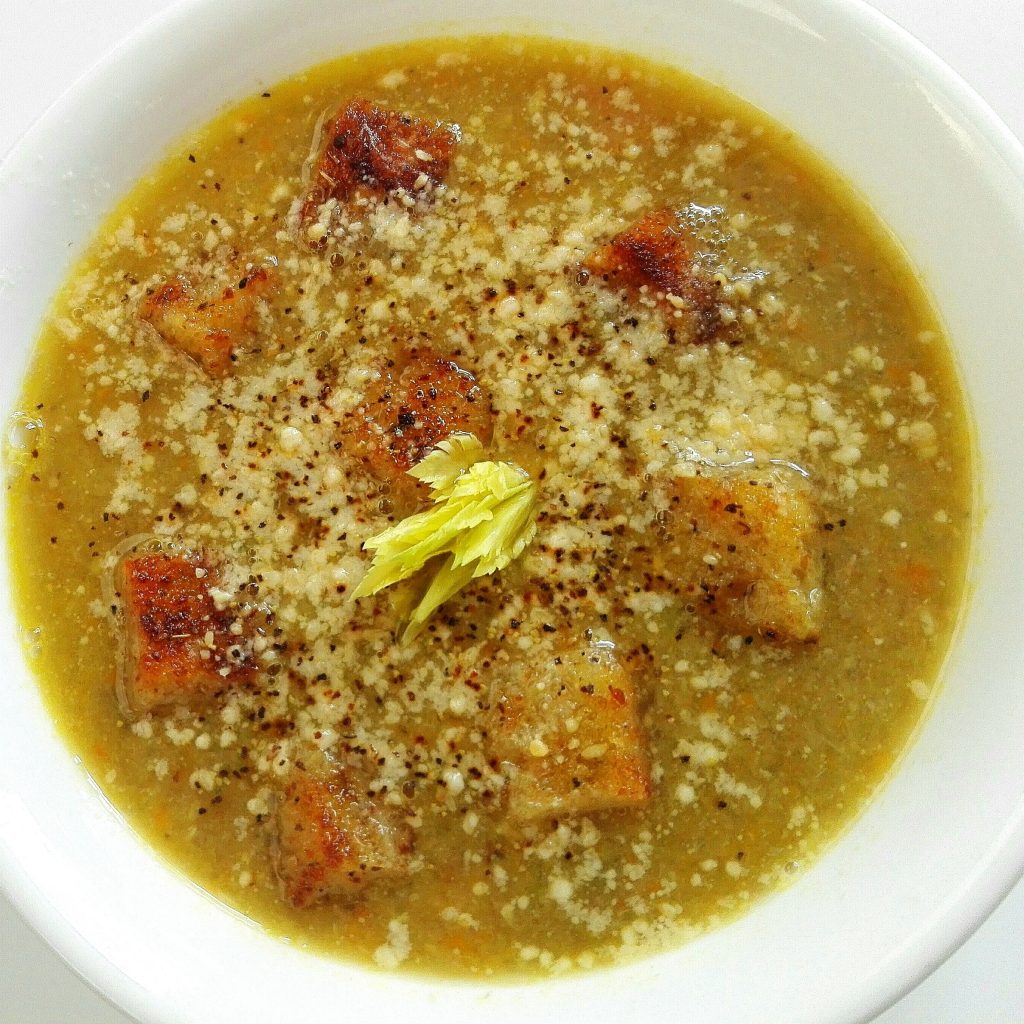 Crema de lentejas casera