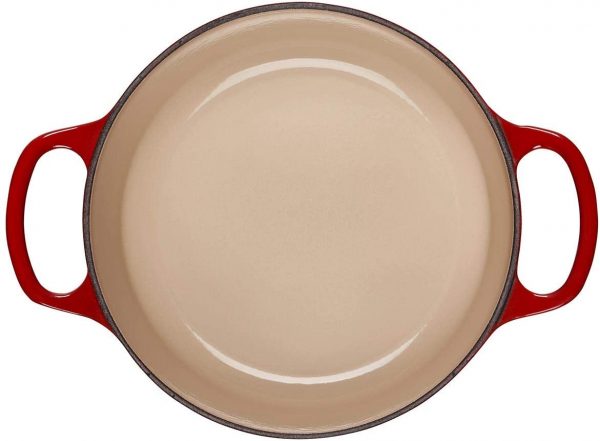 Le Creuset - Juego de utensilios de cocina (5 piezas, hierro fundido esmaltado), color rojo - Imagen 5