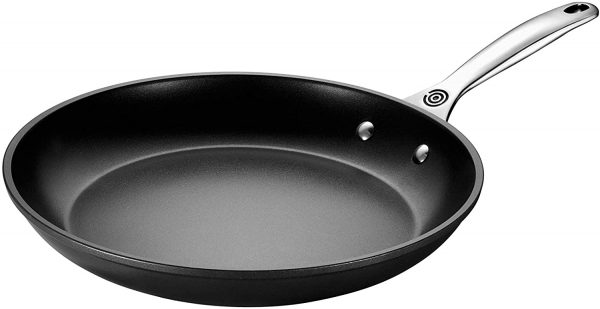Le Creuset - Sartén antiadherente endurecida, 12.0 in