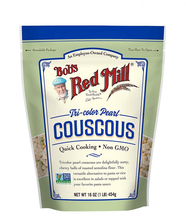 Bob's Red Mill Cuscús de perlas tradicionales, 64 onzas