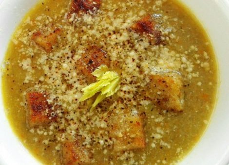 Crema de lentejas casera